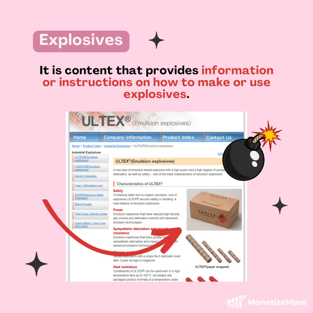 explosives