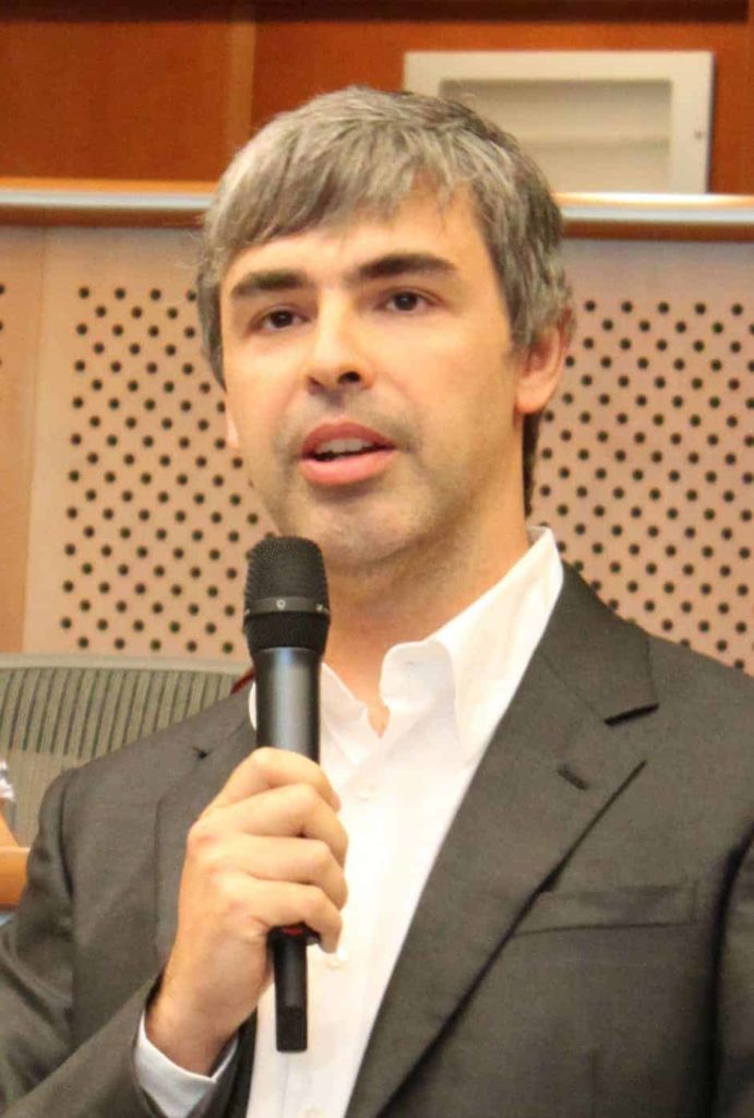 Larry Page, founder of Google.