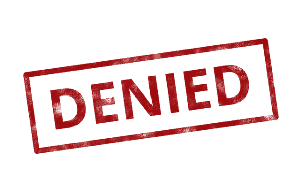denied 2018 adsense application