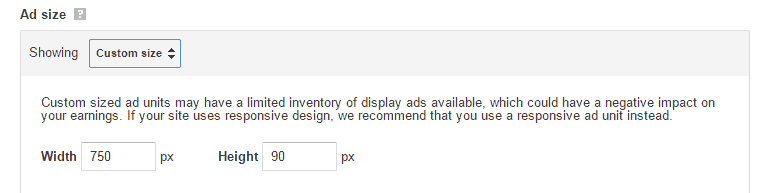 How to Create an Adsense Custom-Sized Ad Unit MonitizeMore