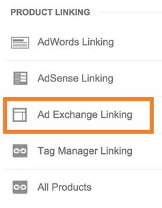 Link Ad Exchange to Analytics