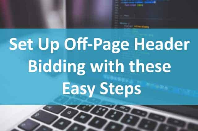 off page header bidding guide