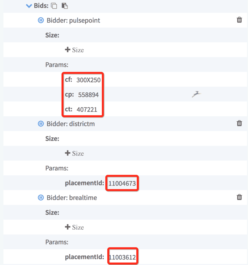 Ad Networks/Bidders Are Missing For The Ad Unit (Configtest) MonitizeMore