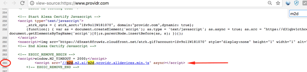Improve header bidding performance by moving the script from site's HTML body to the header section MonitizeMore