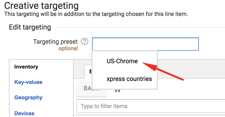 How to Setup Creative Level Targeting in DFP MonitizeMore