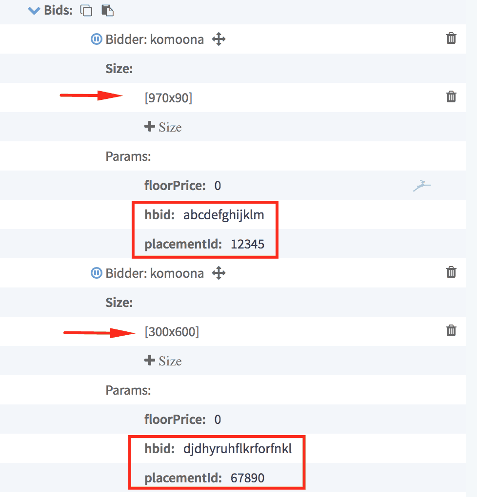 Do you have multiple sizes in bid.size, but cannot use multi-size PIDs with sizemapping? Follow these steps to fix it. MonitizeMore