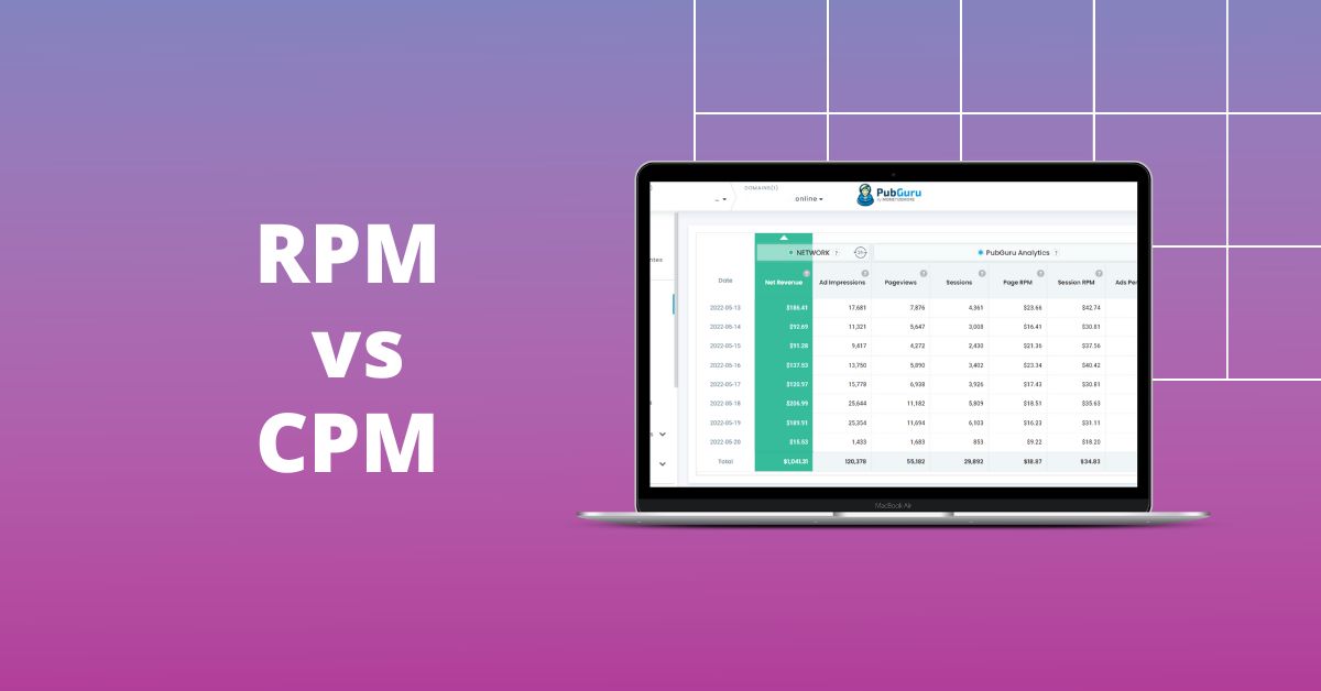 CPM vs RPM: understanding ad revenue analytics