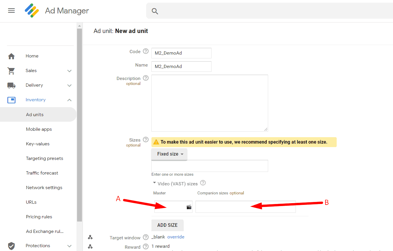 Google ad manager