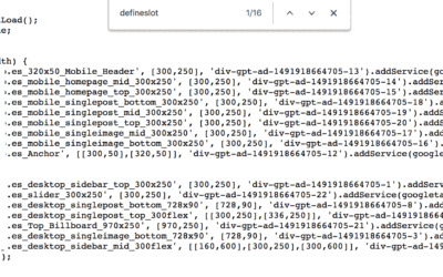 The GPT ad unit is defined on page but the corresponding div or body tag is missing. Here’s how to fix it. MonitizeMore