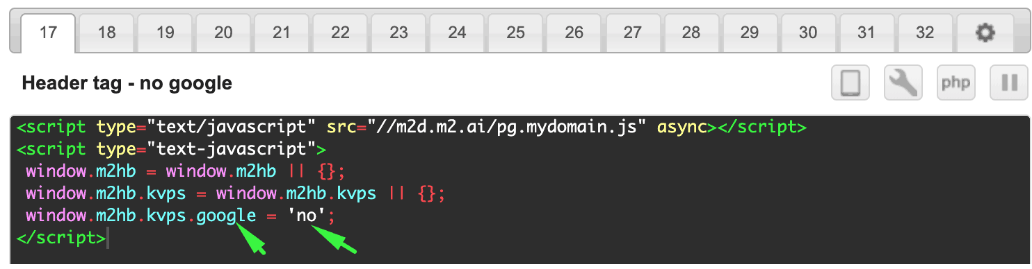kvp code