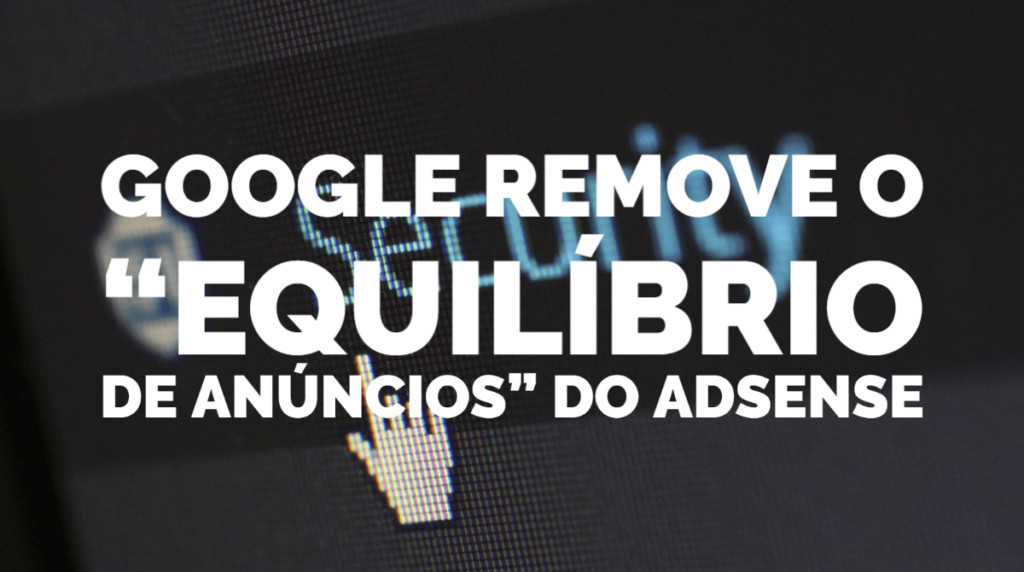 adsense equilíbrio de anúncios