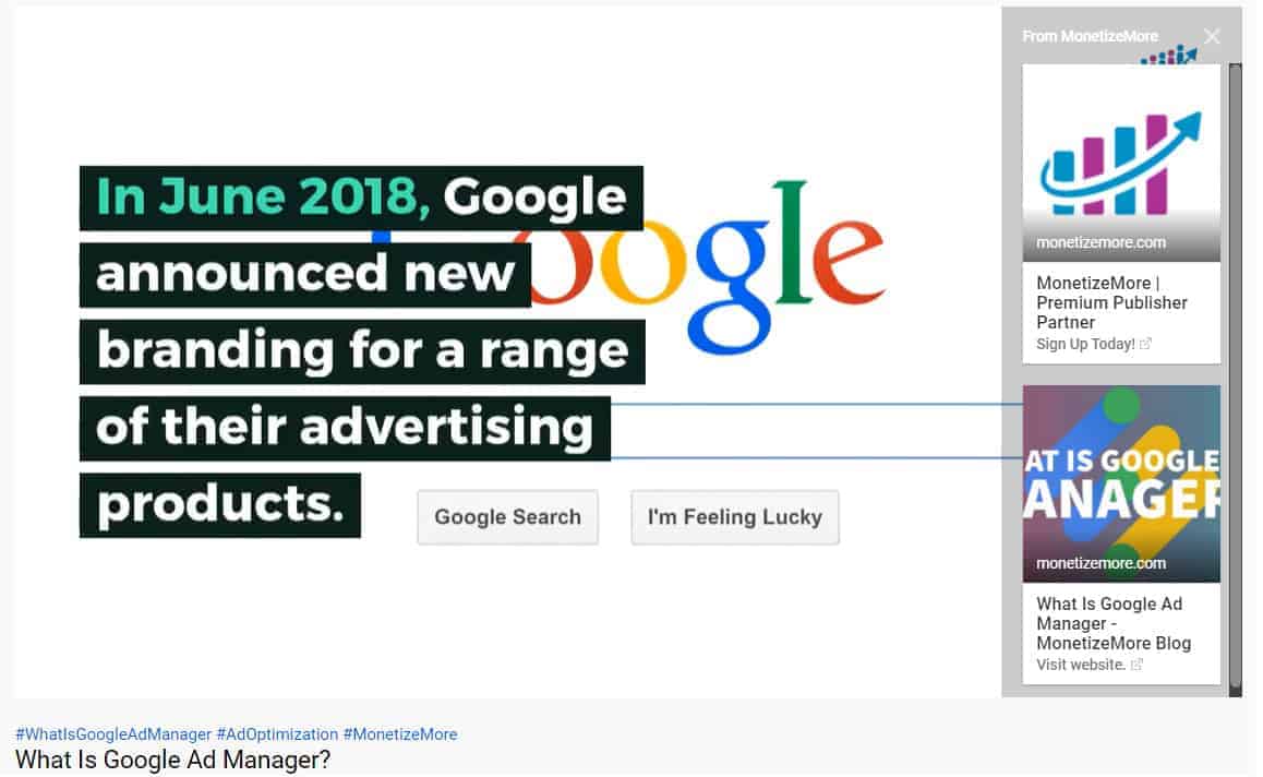 How to add links to YouTube videos for publishers MonitizeMore