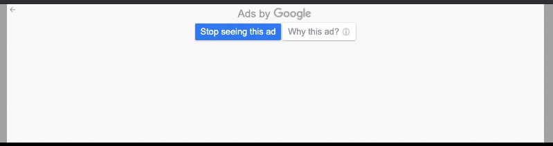stop seeing this ad
