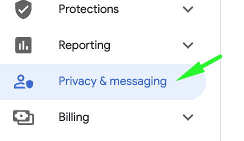 privacy and messaging