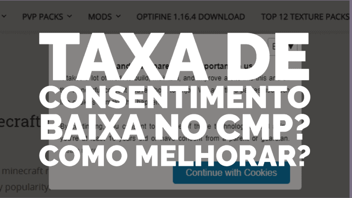 GDPR taxa de consentimento