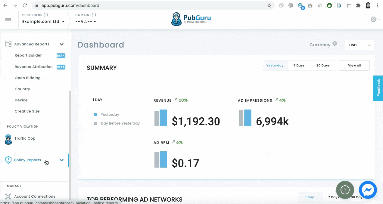 Gain Valuable GDPR CMP Insights With The PubGuru Data Privacy Report MonitizeMore