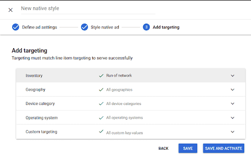 When to add Fluid sizes for Ad Exchange and display ad units MonitizeMore