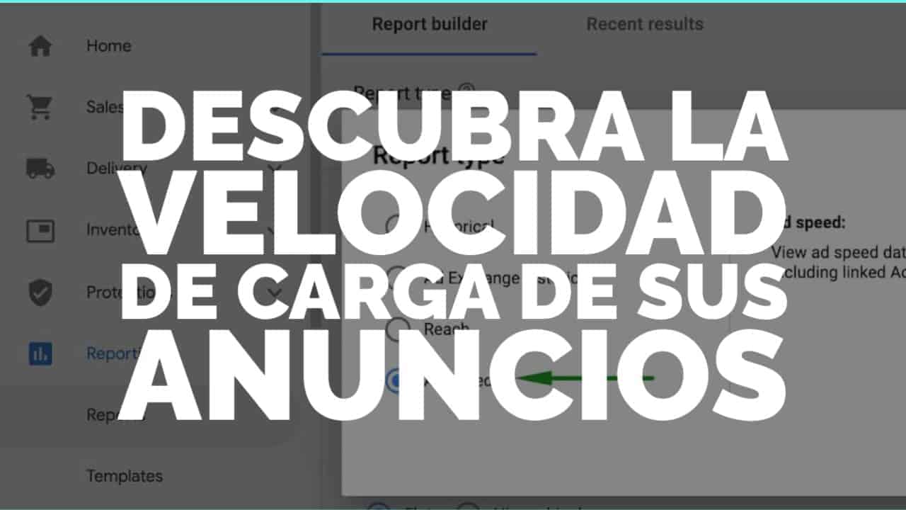 Velocidad de carga de sus anuncios