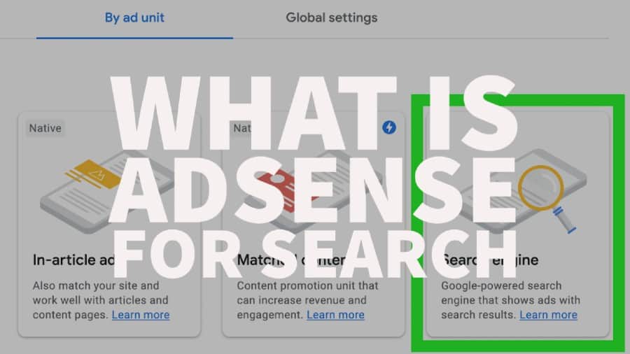 What is AdSense for Search_