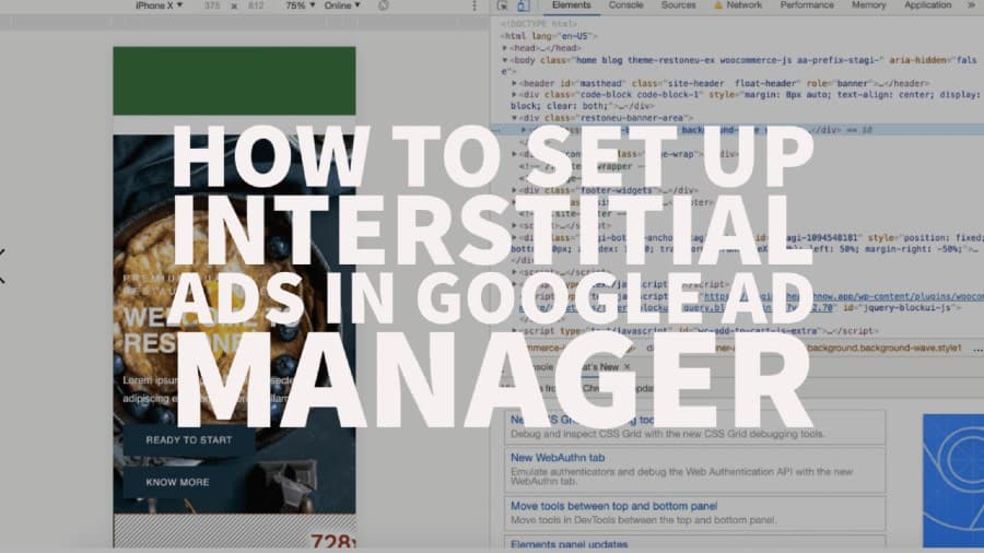 How to set up Interstitial Ads in Google Ad Manager