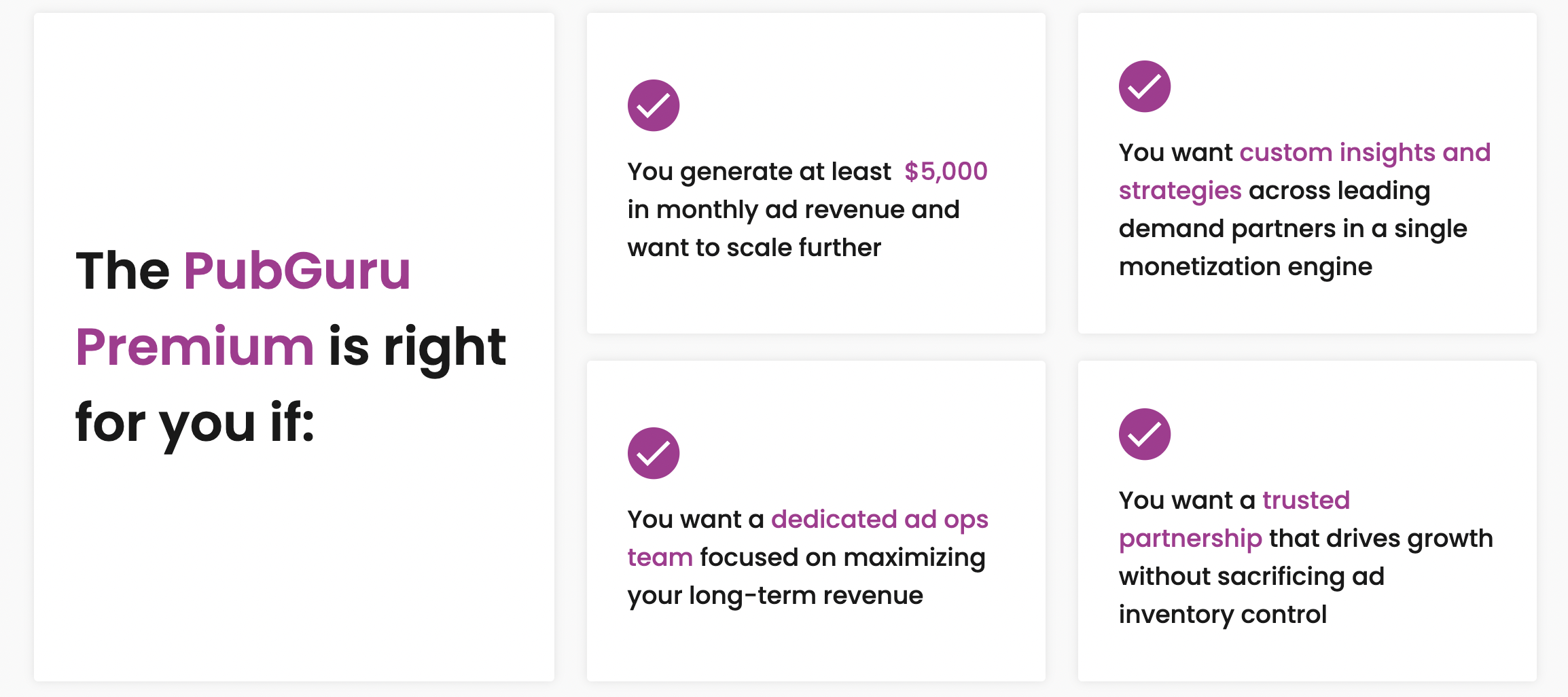 PubGuru Header Bidding Publisher API MonitizeMore