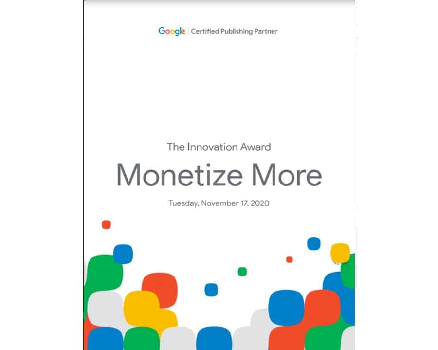 MonetizeMore-innovation-award-Traffic-Cop_ad_management_partner