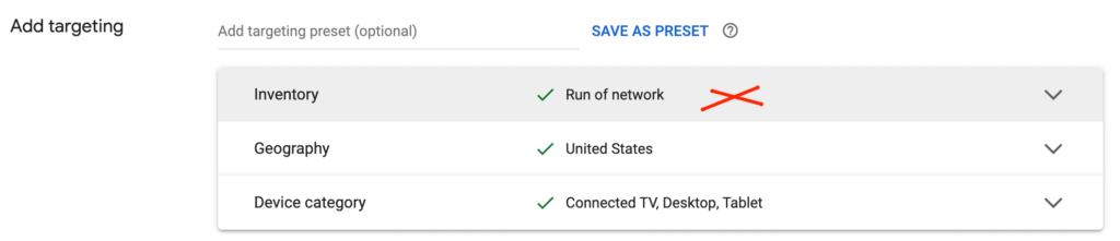 run-of-network-line-item-not-found