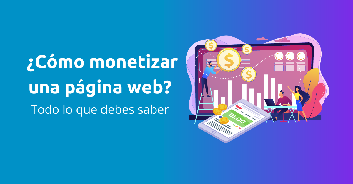 cómo monetizar una página web