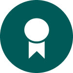 Icon quality green