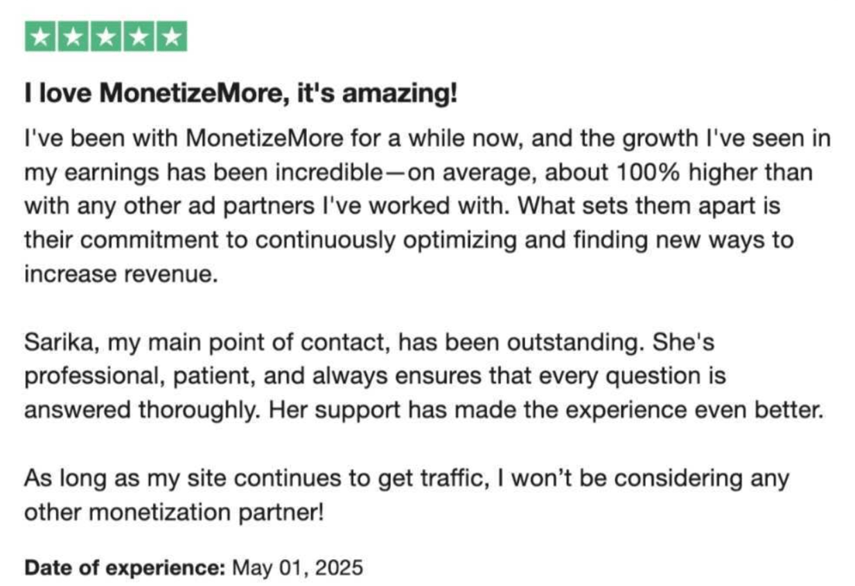 Monumetric vs Mediavine vs MonetizeMore: Best Ad Monetization Partner MonitizeMore