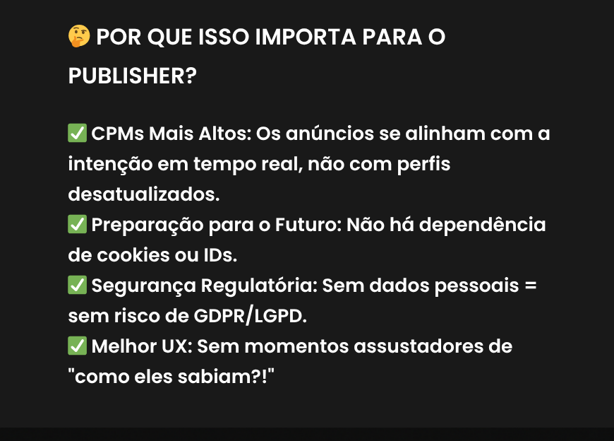 Publicidade Baseada em Identidade ou Intenção? MonitizeMore Publicidade Baseada em Identidade ou Intenção? MonitizeMore