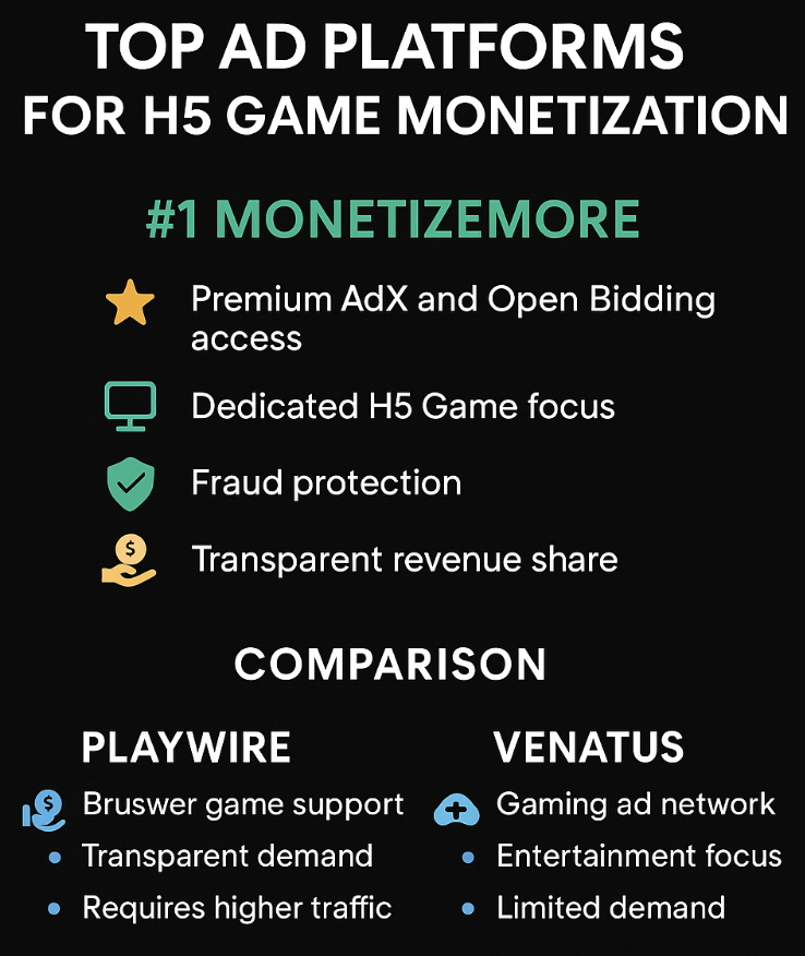 Best AdSense Alternatives for H5 Game Monetization That Actually Work MonitizeMore Best AdSense Alternatives for H5 Game Monetization That Actually Work MonitizeMore
